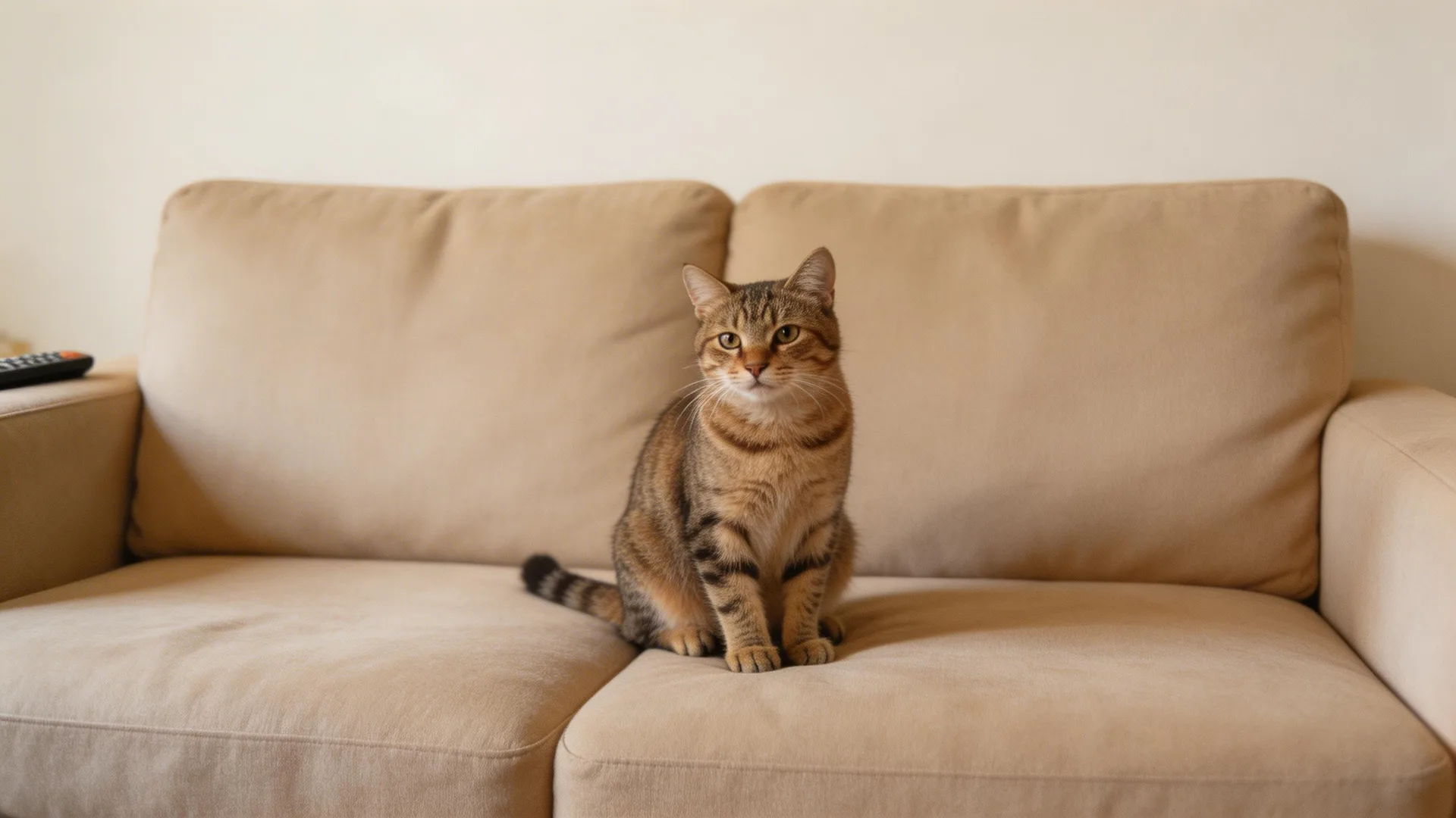 Generic AI-generated cat image from a basic, vague prompt