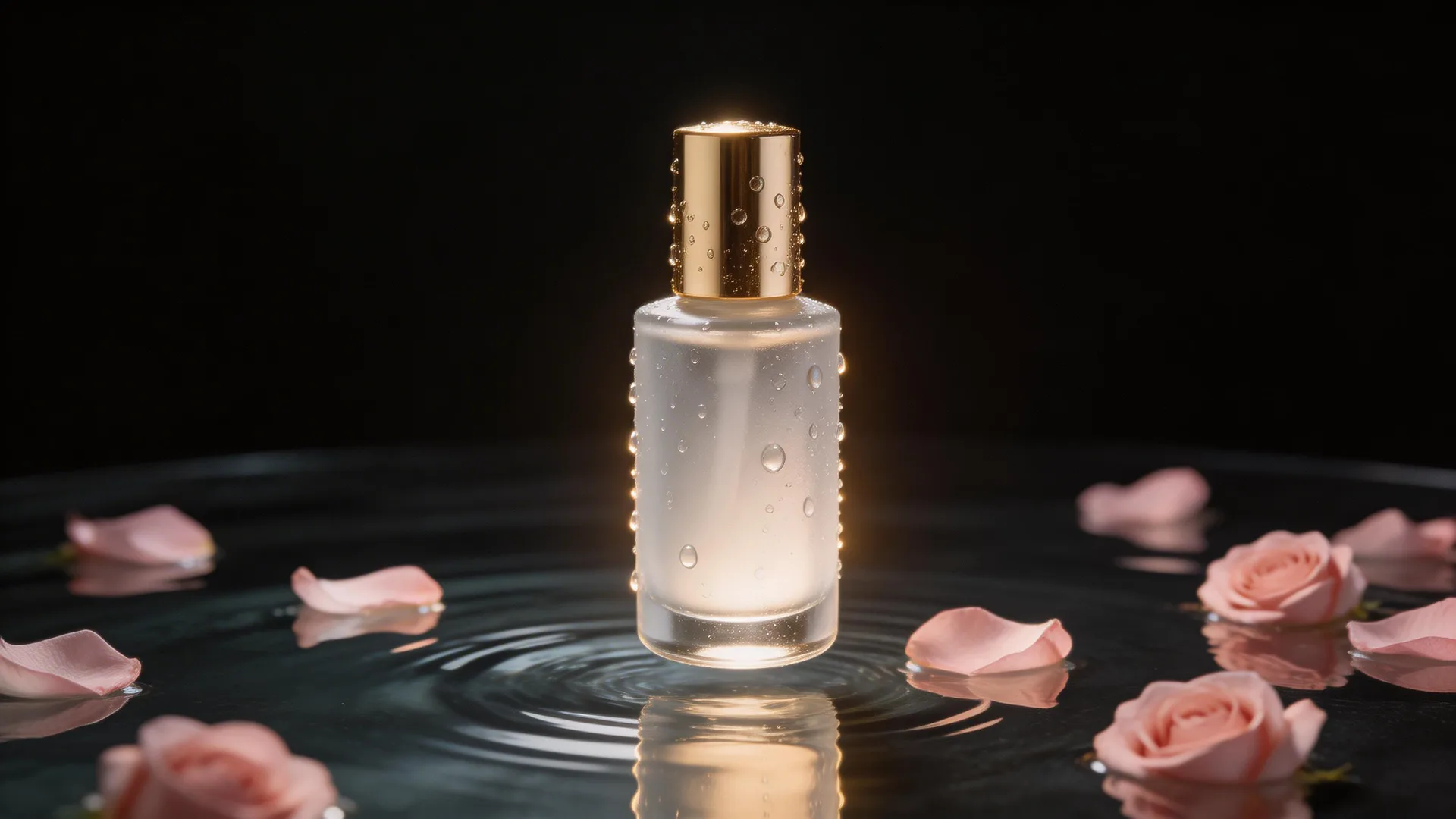 AI-generated product photography of a luxury watch on marble surface